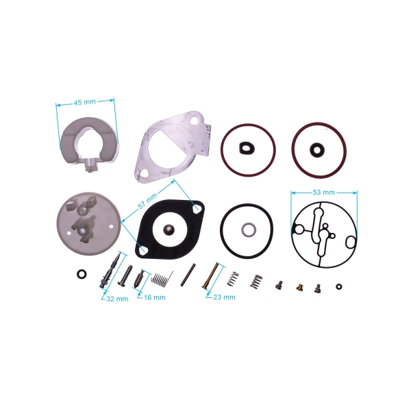 Vergaser Reparatursatz für Briggs & Stratton Motoren (OEM 796184 698787 699900 699521 792369 790032)